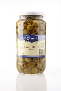 CAPRI GREEN OLIVES PITTED 935G (O)