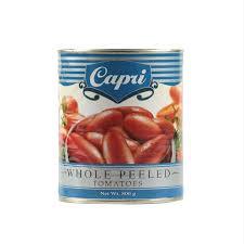 CAPRI WHOLE PEELED TOMATOES 800G (U) - Kitchen Convenience: Ingredients & Supplies Delivery