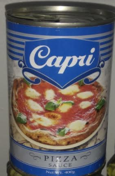 CAPRI PIZZA SAUCE 400G (U) - Kitchen Convenience: Ingredients & Supplies Delivery