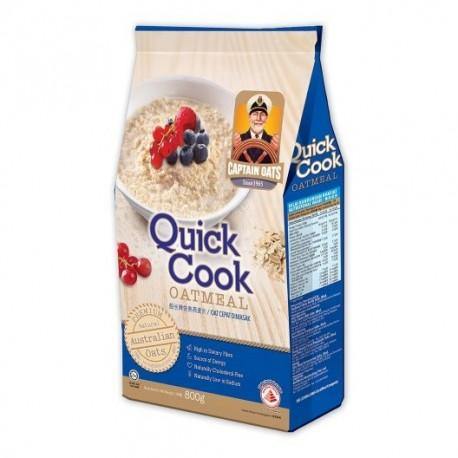 CAPTAIN QUICK COOK OATMEAL 800G (C) - Kitchen Convenience: Ingredients & Supplies Delivery