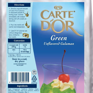 CARTE DOR UNFLAVORED GULAMAN GREEN 1KG (U) - Kitchen Convenience: Ingredients & Supplies Delivery