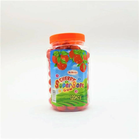 CHERRY SUPER SOFT BUBBLE GUM 120S (642G)