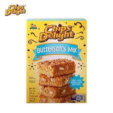 CHIPS DELIGHT BUTTERSCOTCH MIX 400G (U) - Kitchen Convenience: Ingredients & Supplies Delivery