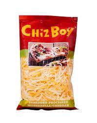 CHIZBOY MOZZARELLA SHREDDED PROCESS MOZZARELLA AND CHEDDAR 350G (U) - Kitchen Convenience: Ingredients & Supplies Delivery