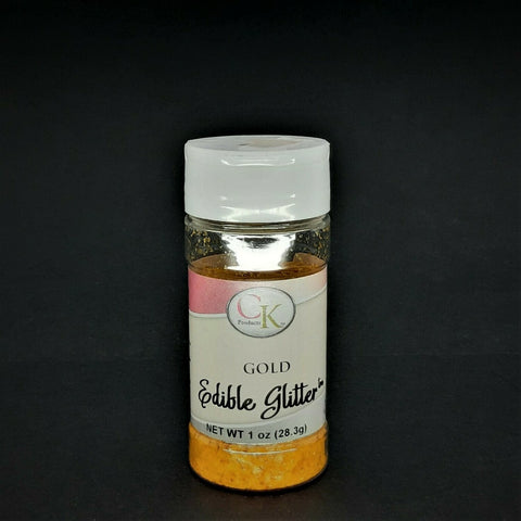 Gold Edible Glitter CK Products 1 oz Jar