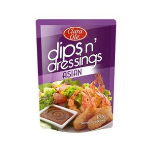 CLARA OLE DIPS & DRESSING ASIAN 120G (U) - Kitchen Convenience: Ingredients & Supplies Delivery