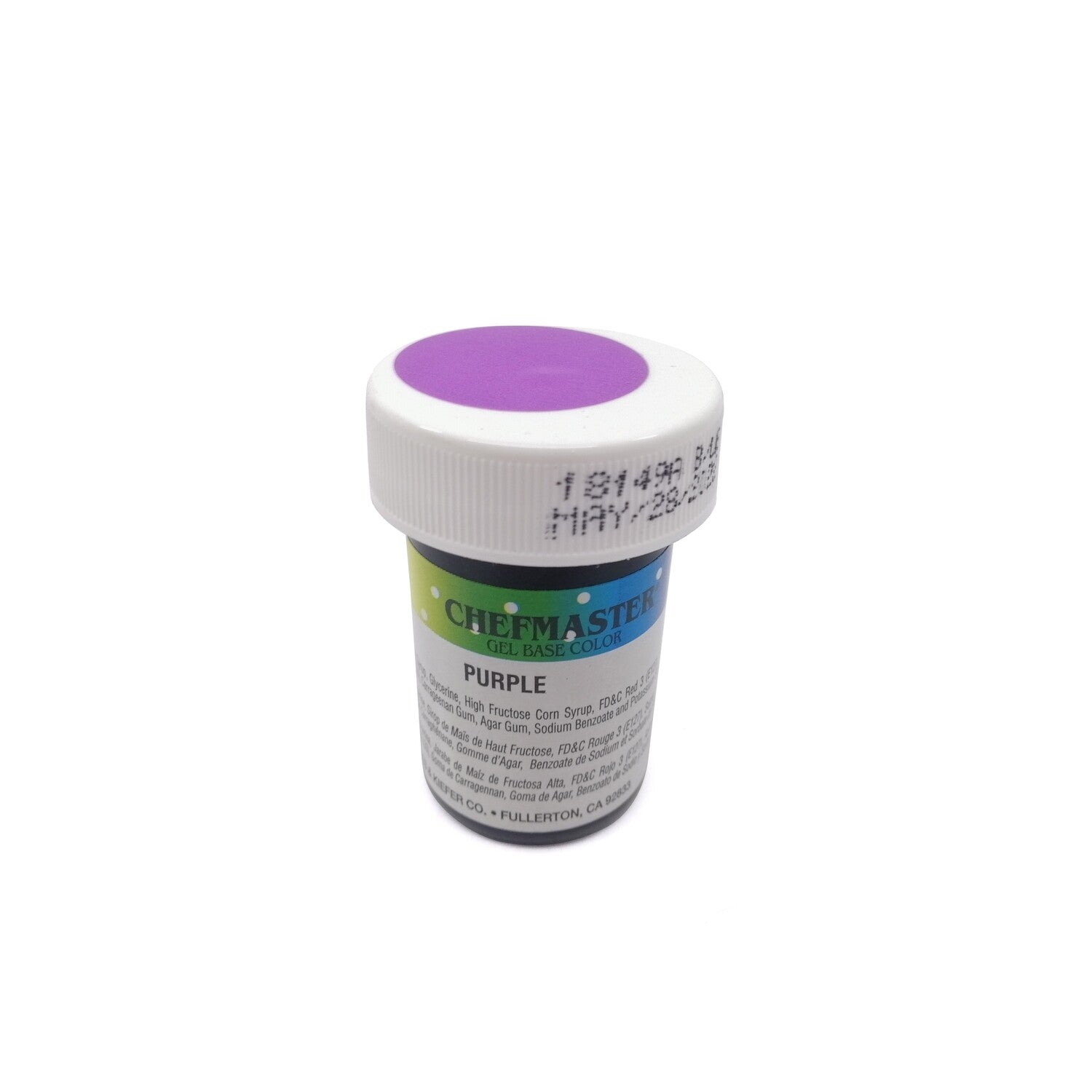 CM GEL COLOR PURPLE 1OZ "CHEFMASTER" (C)