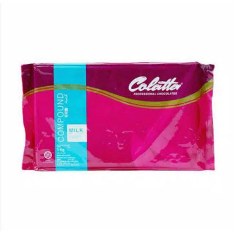 SL0277 COLLATA MILK CHOCOLATE COMPOUND 1KG (C)