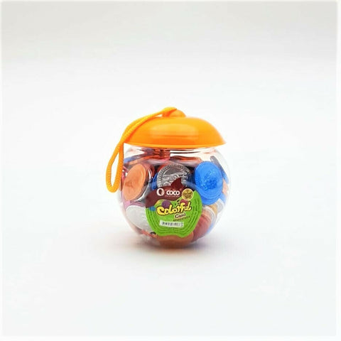 COLORFUL COINS CHOCOLATE 100'S (260G)