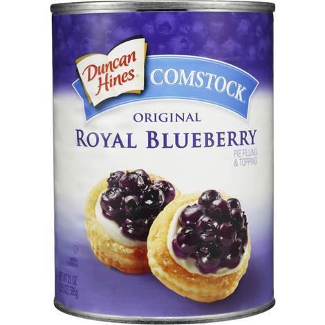 COMSTOCK ROYAL BLUEBERRY 21OZ (UO) - Kitchen Convenience: Ingredients & Supplies Delivery