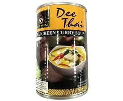 DEE THAI GREEN CURRY SOUP 400ML (U) - Kitchen Convenience: Ingredients & Supplies Delivery