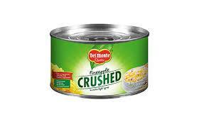 DEL MONTE PINEAPPLE CRUSHED 227G (U) - Kitchen Convenience: Ingredients & Supplies Delivery