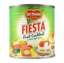 DEL MONTE FIESTA FRUIT COCKTAIL 432G (U) - Kitchen Convenience: Ingredients & Supplies Delivery