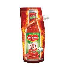 DEL MONTE HOT AND SPICY KETCHUP 320G (U) - Kitchen Convenience: Ingredients & Supplies Delivery