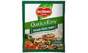 DEL MONTE QUICK N EASY ITALIAN PIZZA SAUCE 115G (U) - Kitchen Convenience: Ingredients & Supplies Delivery