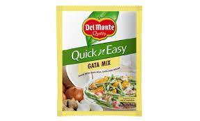 DEL MONTE QUICK N EASY GATA MIX 40G (U) - Kitchen Convenience: Ingredients & Supplies Delivery