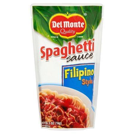 DEL MONTE SPAGHETTI SAUCE FILIPINO STYLE 1KG (U) - Kitchen Convenience: Ingredients & Supplies Delivery