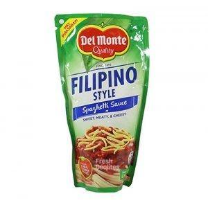 DEL MONTE SPAGHETTI SAUCE FILIPIN0 STYLE 250G (U) - Kitchen Convenience: Ingredients & Supplies Delivery