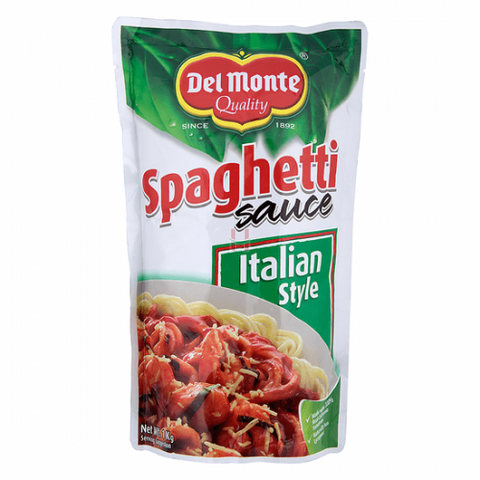 DEL MONTE SPAGHETTI SAUCE ITALIAN STYLE 1KG (U) - Kitchen Convenience: Ingredients & Supplies Delivery
