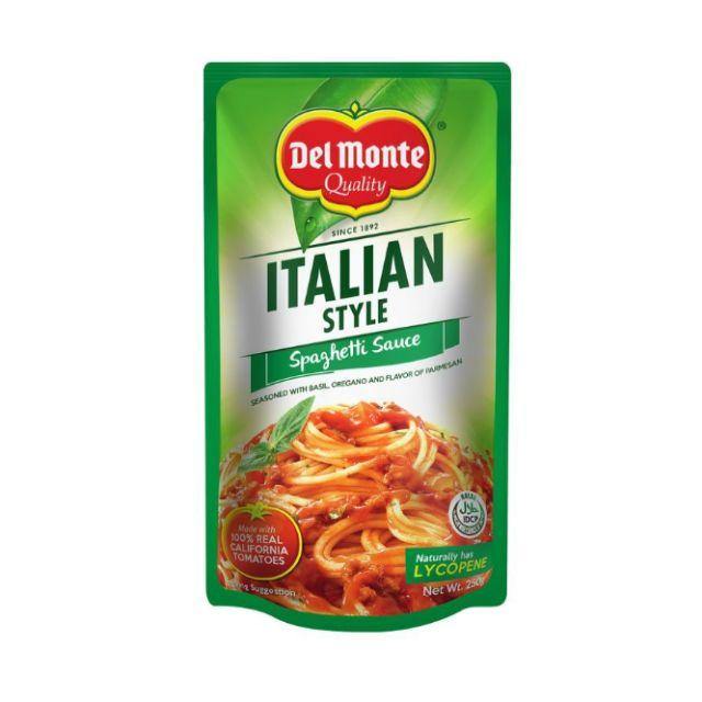 DEL MONTE SPAGHETTI SAUCE ITALIAN STYLE 250G  (U) - Kitchen Convenience: Ingredients & Supplies Delivery