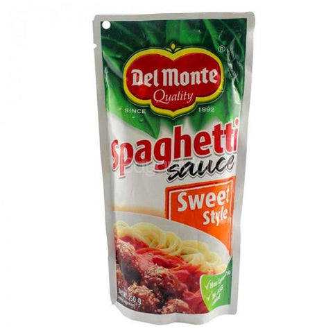DEL MONTE SPAGHETTI SAUCE SWEET STYLE 250G (U) - Kitchen Convenience: Ingredients & Supplies Delivery
