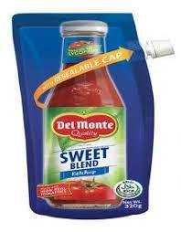 DEL MONTE SWEET BLEND BLEND KETCHUP 320G (U) - Kitchen Convenience: Ingredients & Supplies Delivery