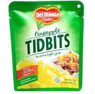 DEL MONTE PINEAPPLE TIDBITS 115G (U) - Kitchen Convenience: Ingredients & Supplies Delivery