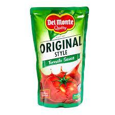 DEL MONTE TOMATO SAUCE ORIGINAL 200G (U) - Kitchen Convenience: Ingredients & Supplies Delivery