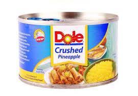 DOLE PINEAPPLE CRUSHED 234G (U) - Kitchen Convenience: Ingredients & Supplies Delivery