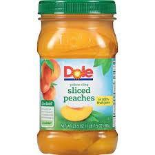 DOLE FRUIT JARS SLICE PEACHES 665G (U) - Kitchen Convenience: Ingredients & Supplies Delivery