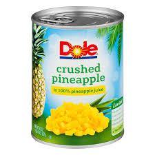 DOLE PINEAPPLE CRUSHED 567G (U) - Kitchen Convenience: Ingredients & Supplies Delivery