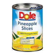 DOLE PINEAPPLE SLICES 567G (U) - Kitchen Convenience: Ingredients & Supplies Delivery