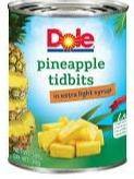 DOLE PINEAPPLE TIDBITS 560G (U) - Kitchen Convenience: Ingredients & Supplies Delivery