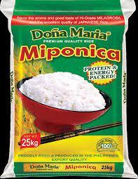 DONA MARIA MIPONICA RICE 25KG (U) - Kitchen Convenience: Ingredients & Supplies Delivery