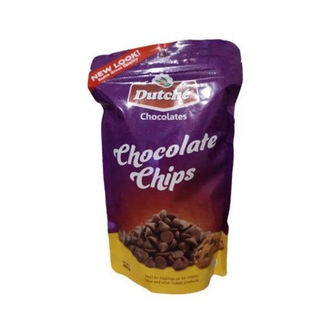 DUTCHE CHOCOLATE CHIPS 350G (U) - Kitchen Convenience: Ingredients & Supplies Delivery