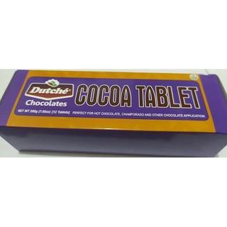 DUTCHE COCOA TABLET UNSWEETENED 200G (12'S) (U) - Kitchen Convenience: Ingredients & Supplies Delivery