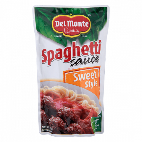 DEL MONTE SPAGHETTI SAUCE SWEET STYLE 1KG (U) - Kitchen Convenience: Ingredients & Supplies Delivery