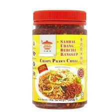 TEAN'S GOURMET SAMBAL UDANG BERCILI RANGGUP CRISPY PRAWN CHILI 320G(U) - Kitchen Convenience: Ingredients & Supplies Delivery