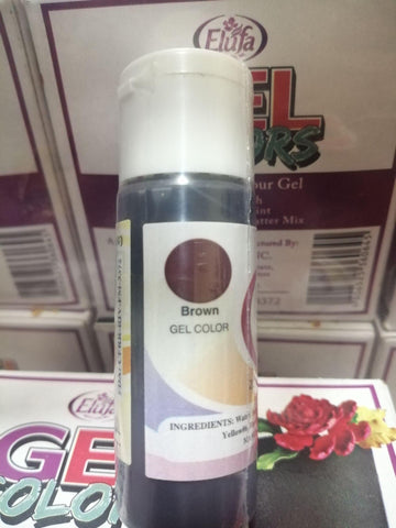ELUFA GEL COLOR BROWN - Kitchen Convenience: Ingredients & Supplies Delivery