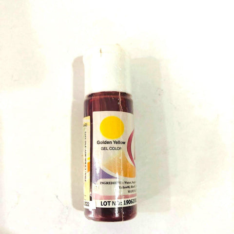 ELUFA GEL COLOR GOLDEN YELLOW - Kitchen Convenience: Ingredients & Supplies Delivery