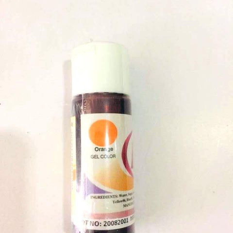 ELUFA GEL COLOR ORANGE - Kitchen Convenience: Ingredients & Supplies Delivery