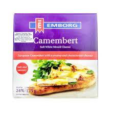 EMBORG CAMEMBERT 125G (U) - Kitchen Convenience: Ingredients & Supplies Delivery