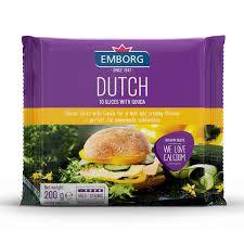 EMBORG DUTCH CHEESE SLICES 200G (U) - Kitchen Convenience: Ingredients & Supplies Delivery