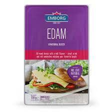 EMBORG EDAM SLICES 150G (U) - Kitchen Convenience: Ingredients & Supplies Delivery