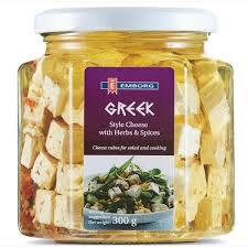 EMBORG FETA CUBES GREEK STYLE CHEESE 300G (U) - Kitchen Convenience: Ingredients & Supplies Delivery