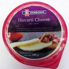 EMBORG HAVARTI PORTION 200G (U) - Kitchen Convenience: Ingredients & Supplies Delivery