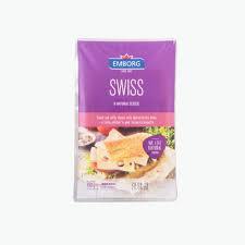 EMBORG SWISS CHEESE SLICES 150G (U) - Kitchen Convenience: Ingredients & Supplies Delivery