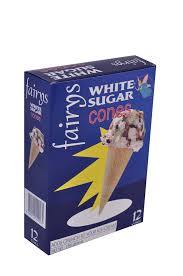 FAIRY'S WHITE SUGAR CONES 12'S 150G (U) - Kitchen Convenience: Ingredients & Supplies Delivery