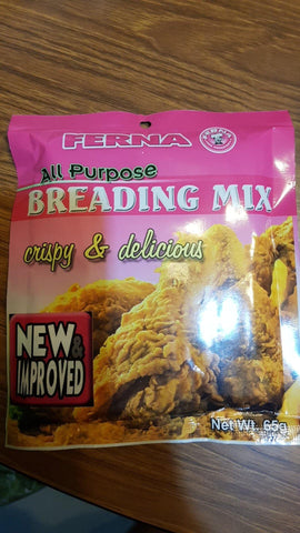 FERNA ALL PURPOSE BREADING MIX 65G (U) - Kitchen Convenience: Ingredients & Supplies Delivery