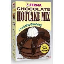 FERNA CHOCOLATE HOTCAKE MIX 200G (U) - Kitchen Convenience: Ingredients & Supplies Delivery